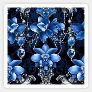 Blue Orchid Sticker